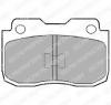 Set placute frana frana disc FIAT 127 PRODUCATOR DELPHI LP463