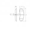 Set placute frana frana disc nissan micra ii  k11