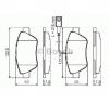 Set placute frana frana disc ALFA ROMEO MITO  955  PRODUCATOR BOSCH 0 986 424 597