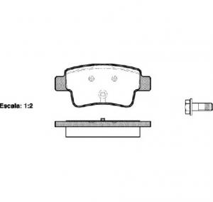 Set placute frana frana disc FIAT PUNTO   GRANDE PUNTO  199  PRODUCATOR ROADHOUSE 21198 00