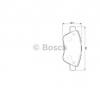 Set placute frana frana disc lancia musa  350