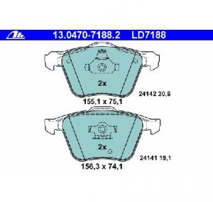 Set placute frana frana disc VOLVO XC90 PRODUCATOR ATE 13 0470 7188 2