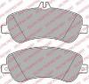 Set placute frana frana disc mercedes benz glk class