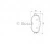 Set placute frana frana disc lancia ypsilon  843