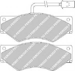 Set placute frana frana disc IVECO DAILY II platou   sasiu PRODUCATOR FERODO FVR852