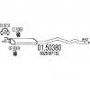 Toba esapamet intermediara RENAULT ESPACE Mk II  J S63  PRODUCATOR MTS 01 50380