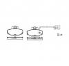 Set placute frana frana disc ford sierra hatchback