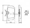 Set placute frana frana disc alfa romeo 33  907a