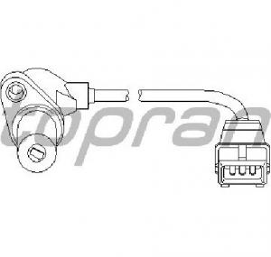 Senzor turatie management motor AUDI 80  8C  B4  PRODUCATOR TOPRAN 111 378