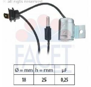 Condensator  aprindere RENAULT 11  B C37  PRODUCATOR FACET 0 0631