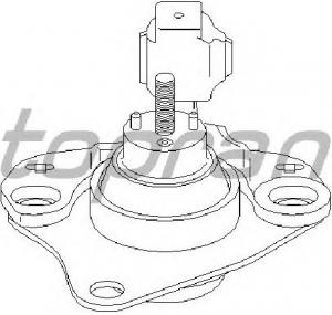 Suport motor RENAULT MEGANE I  BA0 1  PRODUCATOR TOPRAN 700 327