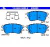 Set placute frana frana disc hyundai amica  mx  producator ate 13