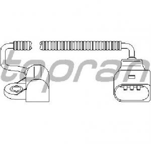 Senzor turatie management motor VW PASSAT Variant  3C5  PRODUCATOR TOPRAN 111 392