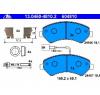 Set placute frana frana disc FIAT DUCATO caroserie  250  PRODUCATOR ATE 13 0460 4810 2