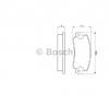 Set placute frana frana disc fiat panda  141a