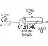 Toba esapament finala fiat strada cabriolet