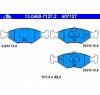 Set placute frana frana disc fiat palio  178bx  producator ate 13 0460