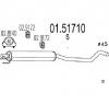 Toba esapamet intermediara OPEL MERIVA PRODUCATOR MTS 01 51710