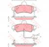 Set placute frana frana disc ford mondeo mk ii  bap  producator trw