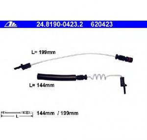 Senzor de avertizare uzura placute de frana MERCEDES BENZ SPRINTER 5t platou   sasiu  905  PRODUCATOR ATE 24 8190 0423 2