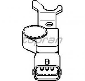 Senzor turatie management motor OPEL ASTRA G hatchback  F48  F08  PRODUCATOR TOPRAN 207 886
