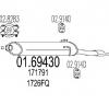 Toba esapament finala peugeot 306 cabriolet  7d  n3  n5  producator