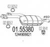 Toba esapamet intermediara MERCEDES BENZ E CLASS Break  S124  PRODUCATOR MTS 01 55380