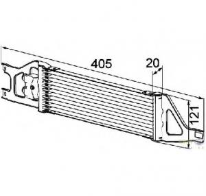 Radiator racire ulei  cutie de viteze automata MERCEDES BENZ A CLASS  W169  PRODUCATOR HELLA 8MO 376 726 401