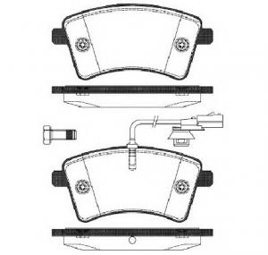 Set placute frana frana disc RENAULT KANGOO Express  FW0 1  PRODUCATOR ROADHOUSE 21351 01