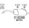 Toba esapament finala FIAT PANDA  169  PRODUCATOR MTS 01 60348