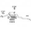 Toba esapamet intermediara FORD GRANADA Mk III limuzina  GGE  PRODUCATOR MTS 01 58880