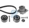 Set pompa apa   curea dintata PEUGEOT 106    1A  1C  PRODUCATOR RUVILLE 56602711