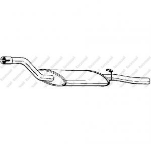 Toba esapament finala FORD GRANADA  GU  PRODUCATOR BOSAL 154 695