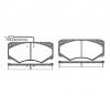 Set placute frana frana disc MERCEDES BENZ T1 caroserie  601  PRODUCATOR ROADHOUSE 2047 04