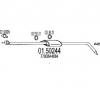 Toba esapamet intermediara RENAULT MEGANE I Classic  LA0 1  PRODUCATOR MTS 01 50244