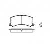 Set placute frana frana disc SUZUKI BALENO hatchback  EG  PRODUCATOR ROADHOUSE 2595 02