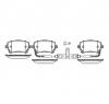 Set placute frana frana disc vw transporter