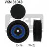 Rola intinzator curea transmisie VW TRANSPORTER   CARAVELLE Mk IV bus  70XB  70XC  7DB  7DW  PRODUCATOR SKF VKM 31043