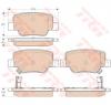 Set placute frana frana disc toyota verso  aur2  zgr2  producator trw