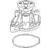 Pompa apa VW PASSAT  362  PRODUCATOR TOPRAN 113 151