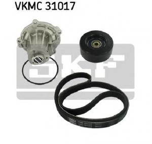 Pompa apa   Set curea transmisie cu caneluri VW POLO  6N1  PRODUCATOR SKF VKMC 31017