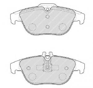 Set placute frana frana disc MERCEDES BENZ C CLASS T Model  S204  PRODUCATOR FERODO FDB1980