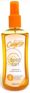 Ulei bronzant Calypso Deep Tan Carrot Oil Spray SPF2 - 250ml