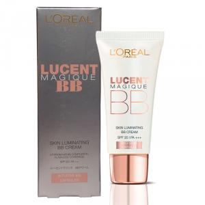 Crema cu fond de ten efect iluminator L’Oreal Paris Lucent Magique BB