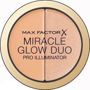 Paleta de conturare Max Factor Miracle Contour Duo Light/Medium, 11 g