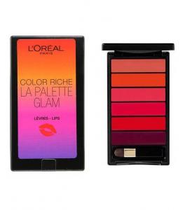 Paleta L'oreal Color Riche La Palette Lips, La Pallete Glam