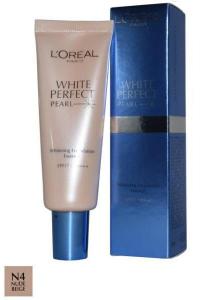 Fond de ten L`Oreal White Perfect Pearl Whitening Essence 30ml - N4 Nude Beige