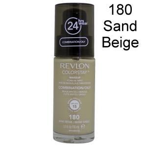 Fond de ten Revlon Colorstay cu SoftFlex pt ten combinat si gras cu pompita - 180 Sand Beige