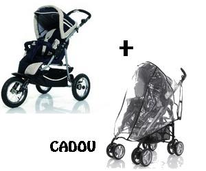 Carucior Terra 3 , cadou aparatoare de ploaie Buggy