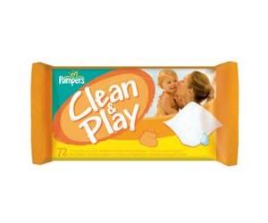 Servetele umede Pampers Clean and Play